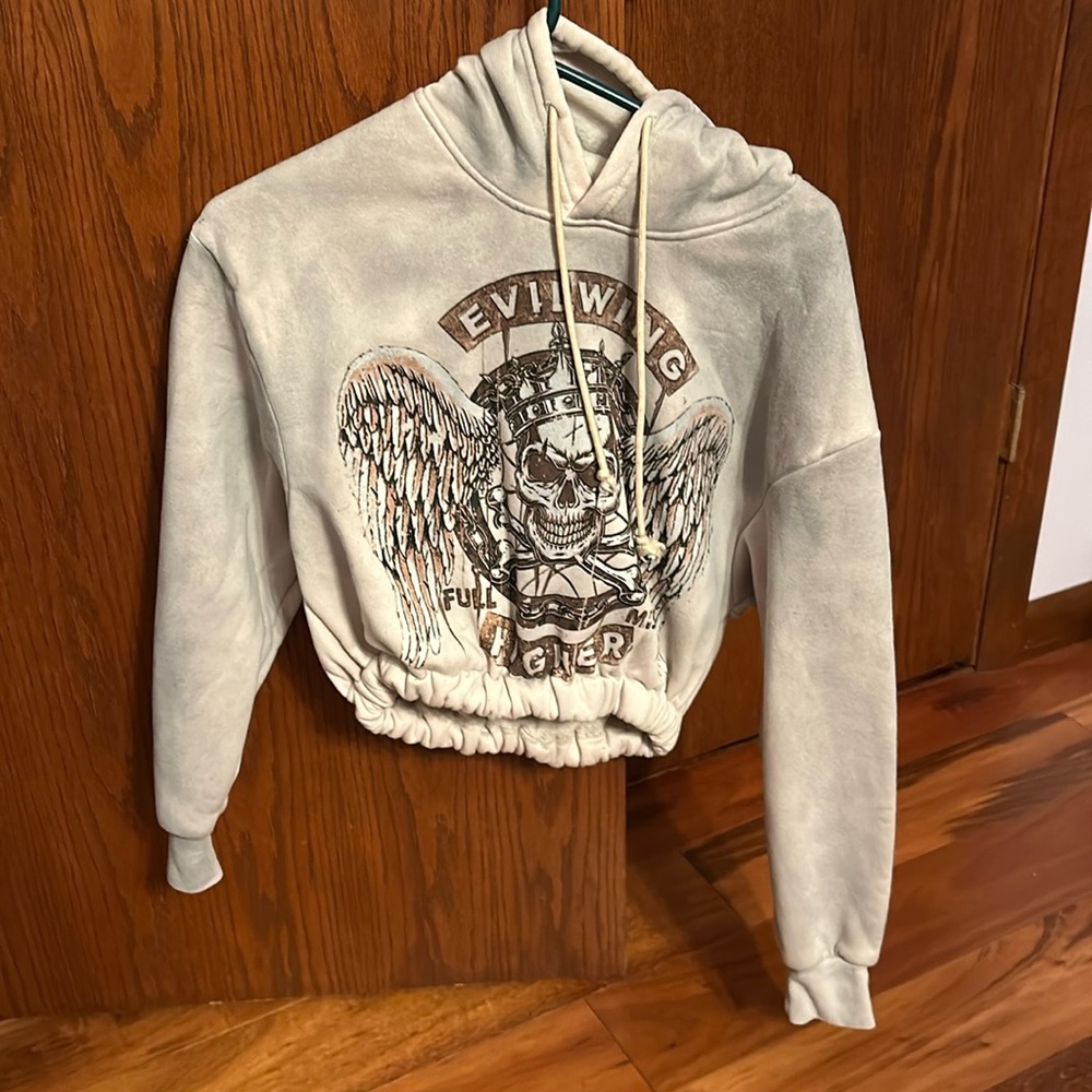Crop hoodie
